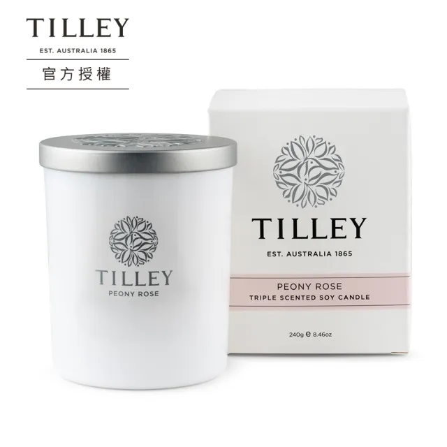 【Tilley 皇家特莉】澳洲原裝微醺大豆香氛蠟燭(任選4入)