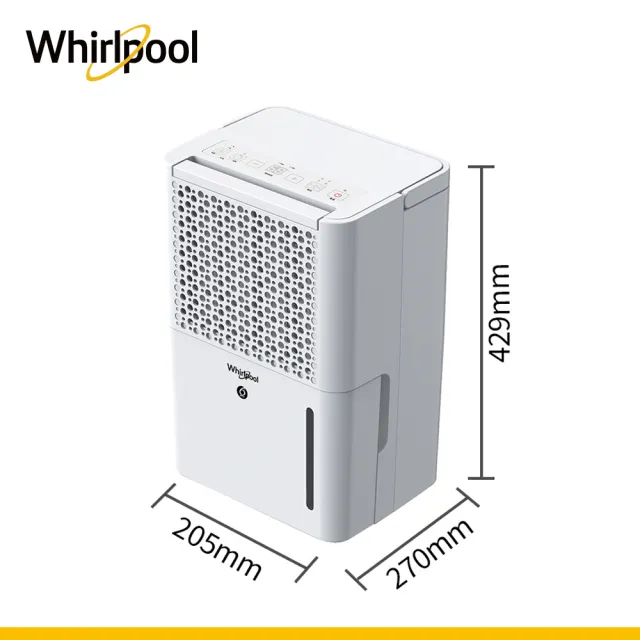 【Whirlpool 惠而浦】惠而浦二級能效6公升節能除濕機WDEE06TW(貨物稅減免$500)