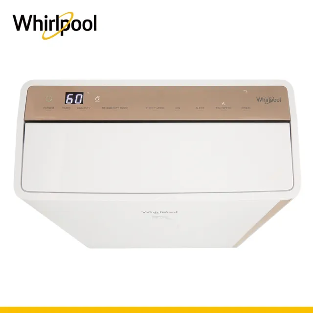 【Whirlpool 惠而浦】一級能效12公升節能清淨除濕機DS242HCTW(貨物稅減免$1200)