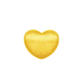 【周大福】甜美童話禮物 愛心轉運珠 黃金串珠