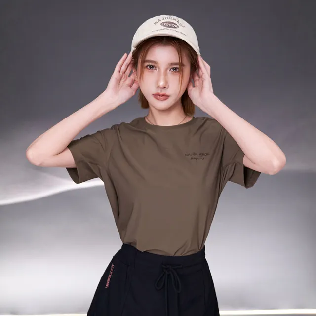 【MAJOR MADE】立體字母格狀透氣涼感T(機能上衣/涼感T恤/透氣短T/T-Shirt)