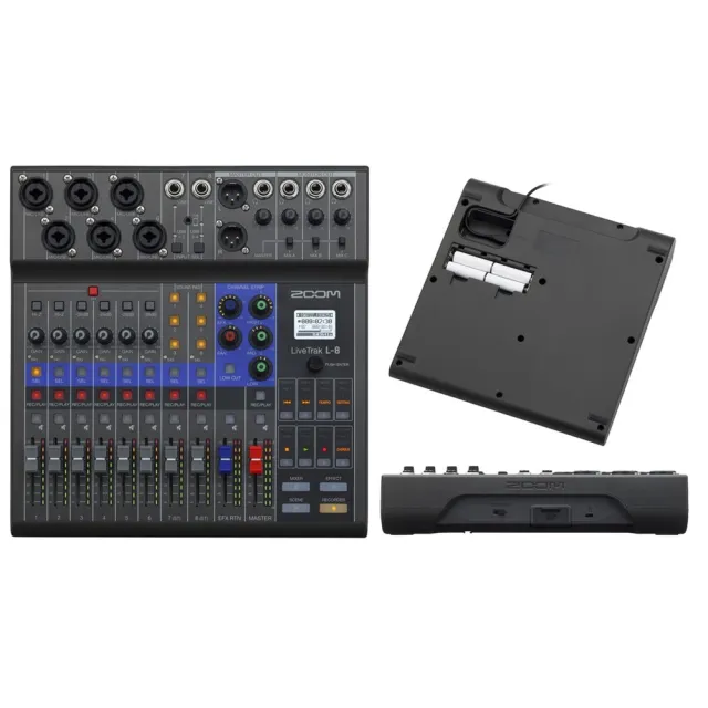 【ZOOM】Livetrak L-8(Podcast 混音器 錄音介面)