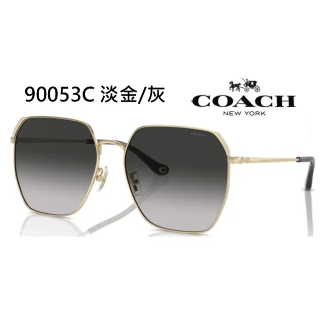 【COACH】亞洲版 時尚大鏡面太陽眼鏡 典雅大方設計 HC8401D HC7165D 多色款任選 公司貨