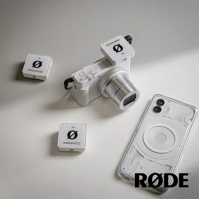 【RODE】Wireless Me Dual 一對二無線麥克風 白色(公司貨)