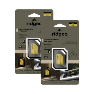 【ridgeo】曠野之巔系列薄膜式香氛-扁柏(2入 / 源豐行)