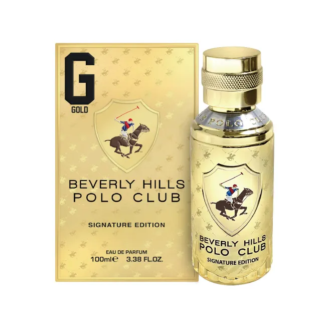 【B.H.POLO】比佛利保羅 金色馬球騎士精神男性淡香精-高訂限量版 100ml(專櫃公司貨)