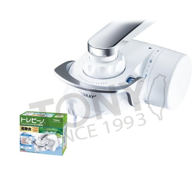 TORAY東麗 SX904V 龍頭式淨水器,採用日本製造高品質濾芯淨水方式,尺寸77*104*132mm,容量2公升以下,適用STC系列濾心皆可選用。產地日本,公司貨,BSMI許可字號R3G096,無保固(新品瑕疵)。提供便捷龍頭安裝,確保飲用水安全純淨。 TORAY東麗 SX904V