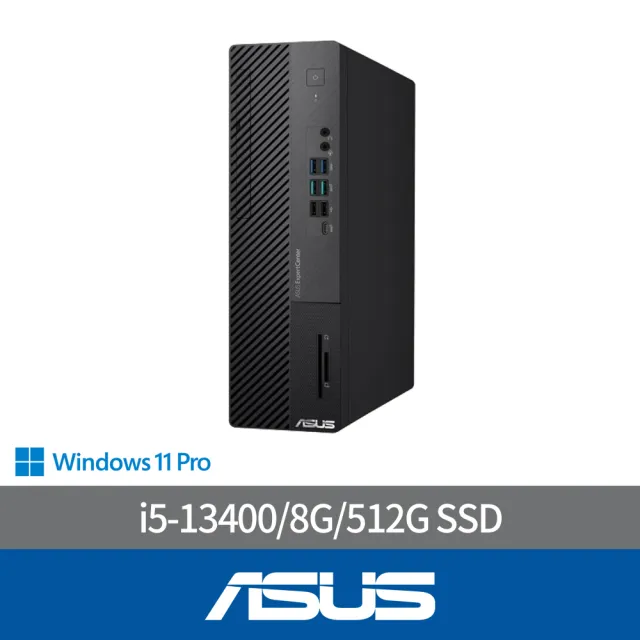 【ASUS 華碩】i5 十核心商用電腦(D700SE/i5-13400/8G/512G SSD/W11P)