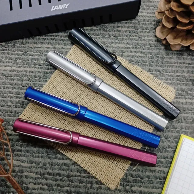 【LAMY】AL-STAR 恆星系列 鋼珠筆 霧光黑/鐵灰色/海洋藍/魔戀紫(371/326/328/329)