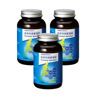 【遠東生技】特級藍藻500毫克150錠(3瓶組)