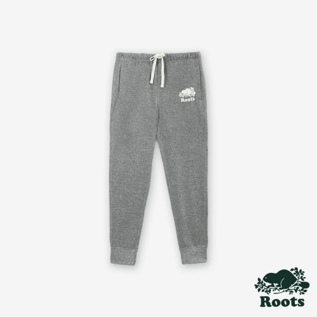 Roots Roots女裝- ORIGINAL SLIM CUFF 棉褲(灰色)