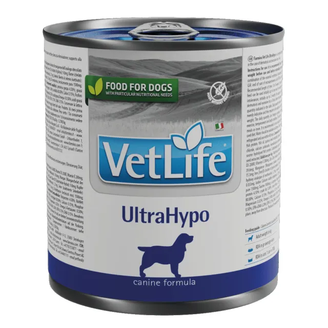 【義大利Farmina法米納】Vet Life獸醫寵愛天然處方系列犬罐 300g*24罐組(狗主食罐/處方罐)