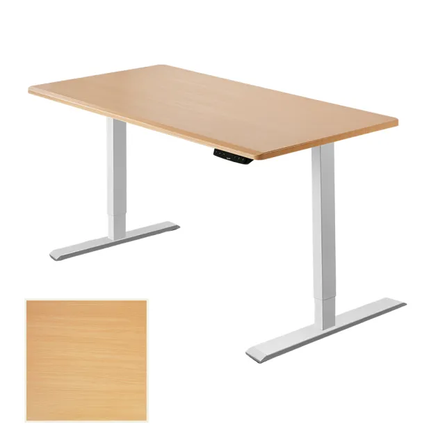 【FUNTE】Mini+ 電動升降桌/三節式 120x60cm 八色可選(辦公桌 電腦桌 工作桌)
