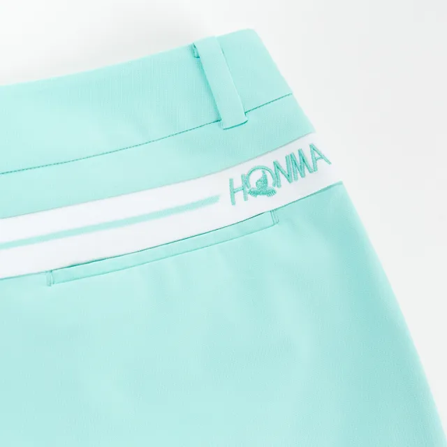【HONMA 本間高爾夫】女款機能短裙 日本高爾夫球專櫃品牌(XS-Ｍ白、薄荷綠任選HWHX902R847)