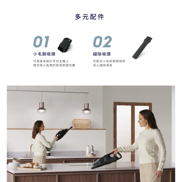 【Electrolux 伊萊克斯】Well Q6 無線吸塵器(WQ61-1OGG)