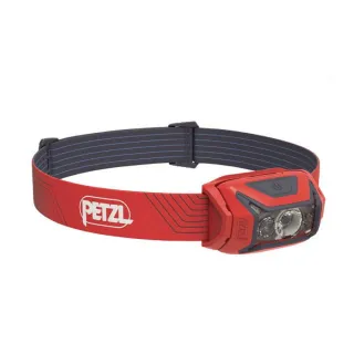 【PETZL】ACTIK 超輕量標準頭燈_450流明.IPX4防水(E063AA03 紅)