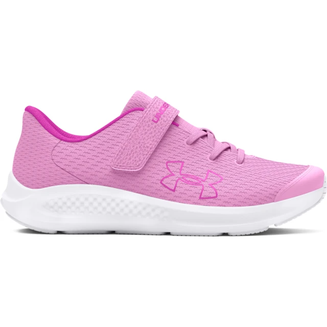 UNDER ARMOUR UA 女童 Charged Pursuit 3 慢跑鞋 運動鞋_3026714-600(粉色)