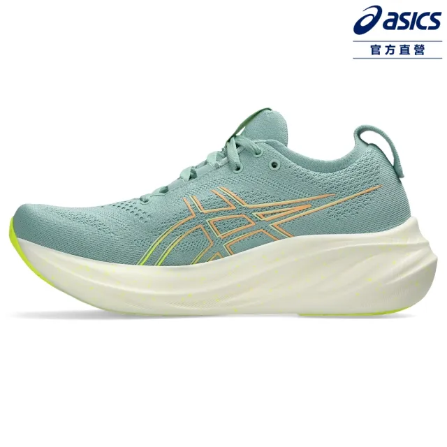 【asics 亞瑟士】GEL-NIMBUS 26-D 女款 寬楦 緩衝 慢跑鞋(1012B602-301)