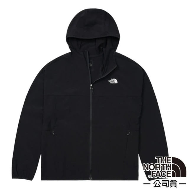 The North Face 女 NEW ZEPHYR WIND 防風防潑水防曬連帽輕薄外套(7WCP-JK3 黑)