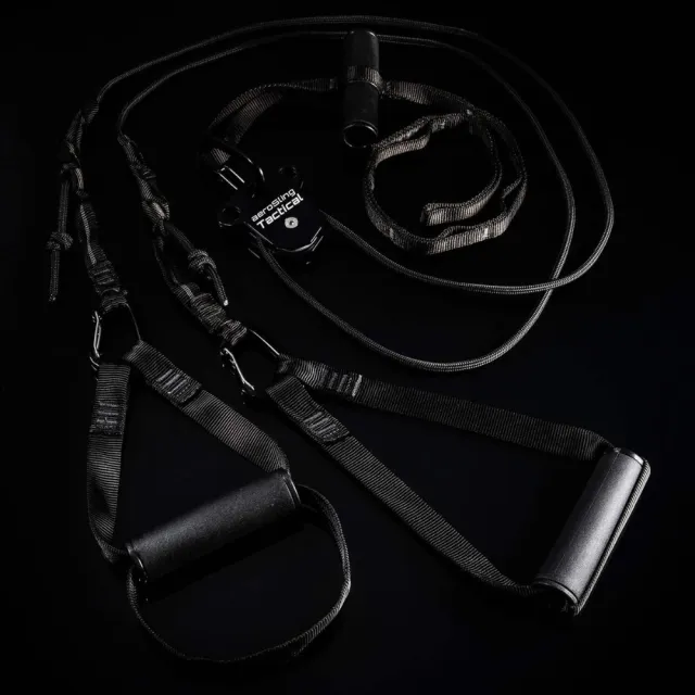德國 aerobis aeroSling Tactical 動態滑輪懸吊訓練器-戰術版(懸吊訓練/TRX訓練)