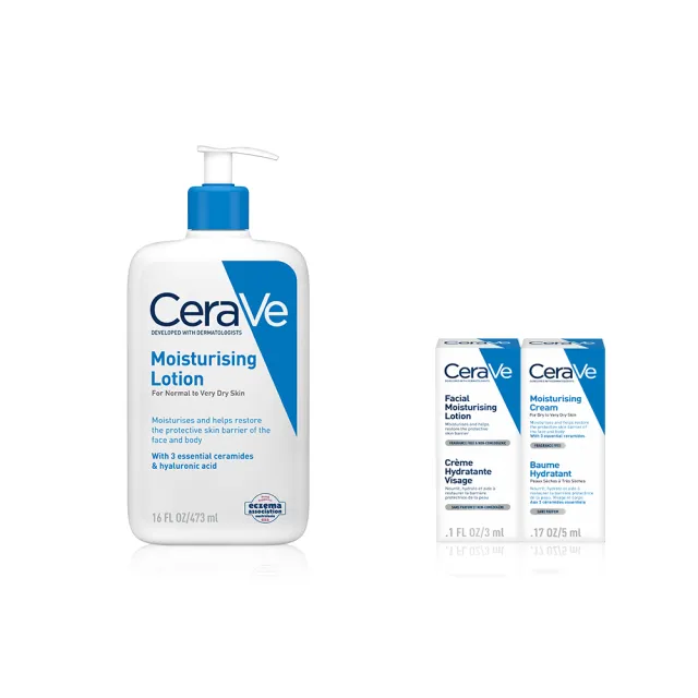 【CeraVe 適樂膚】momo限定組★長效清爽保濕乳 473ml_C(臉部身體乳液)