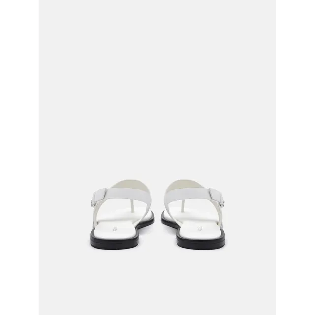 【PEDRO】PEDRO ICON 真皮涼鞋-石灰白/黑色(小CK高端品牌)