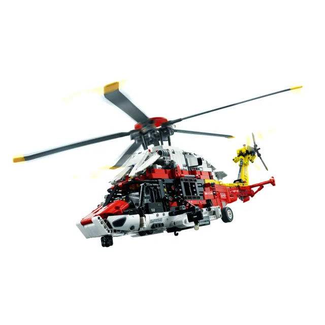 【LEGO 樂高】科技系列 42145 Airbus H175 Rescue Helicopter(飛機玩具 直升機)