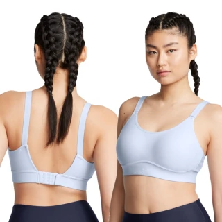 【UNDER ARMOUR】UA官方直營 女 Infinity 中衝擊運動內衣_1384123-464(藍白色)