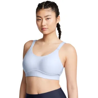 【UNDER ARMOUR】UA官方直營 女 Infinity 中衝擊運動內衣_1384123-464(藍白色)