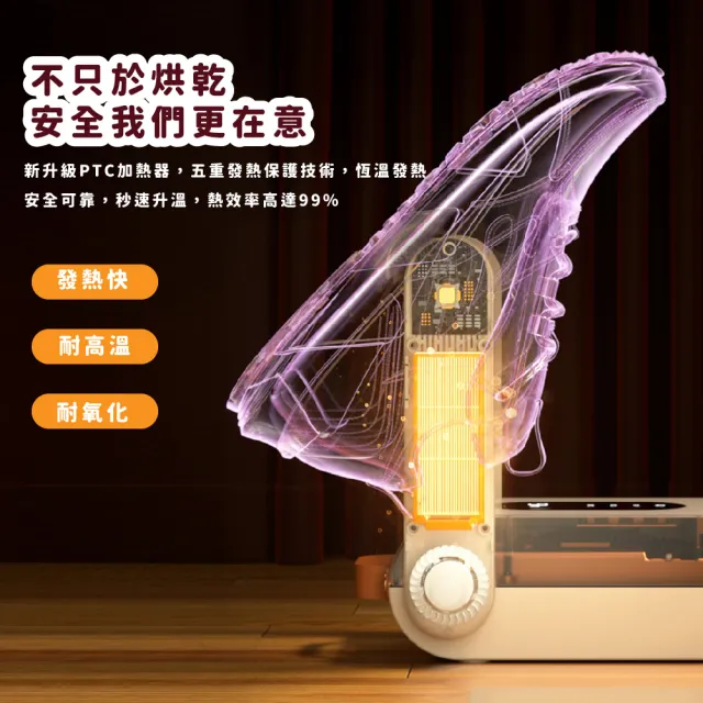 【除臭神器】輕奢質感智能可折疊烘鞋器(烘乾機 乾鞋機 暖鞋器 晾曬架 鞋子乾燥 速乾 除濕機)