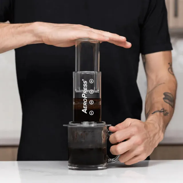 【AEROPRESS】AeroPress Clear ｜美國愛樂壓 透明版(美國製/Tritan材質)