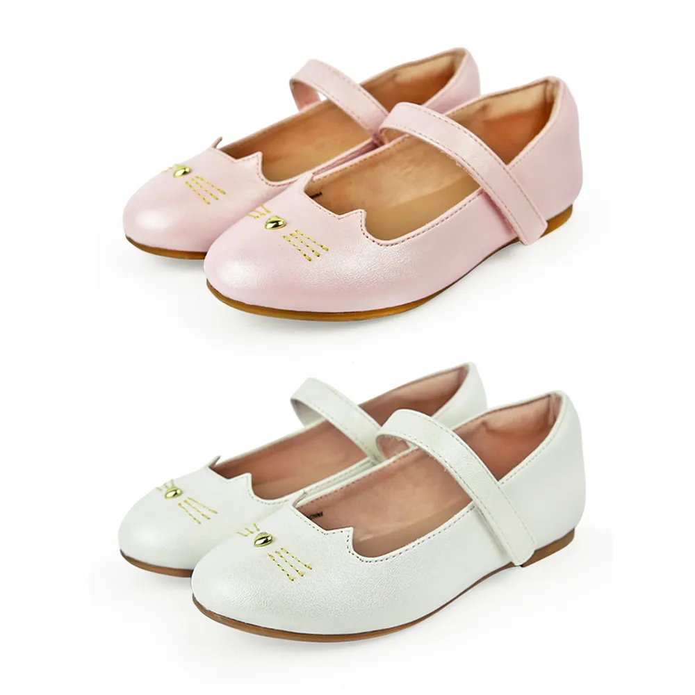 【金安德森】16.0-21.5cm 女童 簡約貓咪公主鞋(KA童鞋 GRH015)