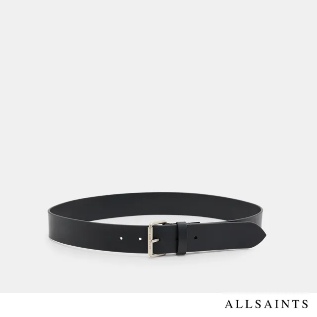 【ALLSAINTS】ASROCKS 鉚釘牛皮皮帶 W049XA(女款純牛皮)