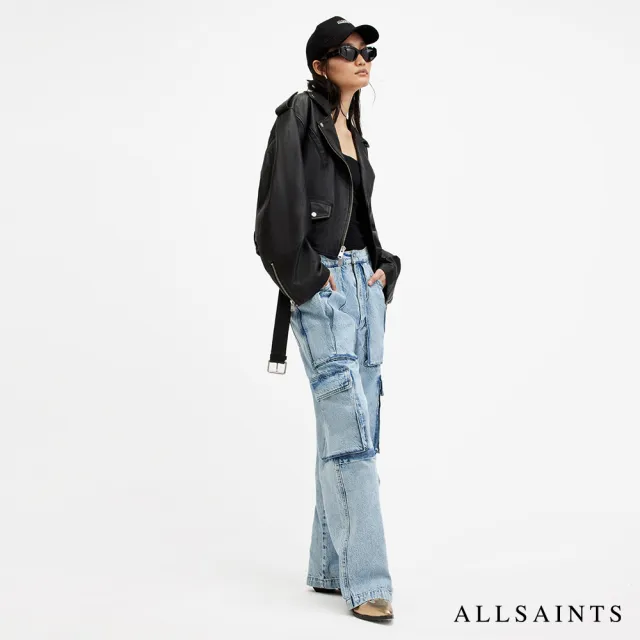 【ALLSAINTS】ECHO 直筒工裝多口袋牛仔褲 W061EA(直筒版型)