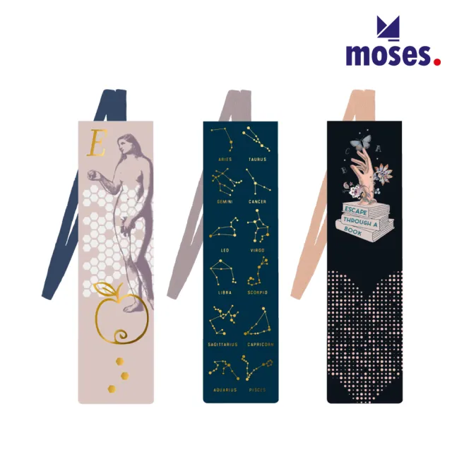 【德國Moses】綁式書籤(書 小卡 卡片 禮物)