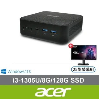 ACER 宏碁Acer 宏碁 25型螢幕組★RB102 五核迷你電腦(RB102/i3-1305U/8G/128G SSD/W11S)