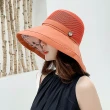 【KISSDIAMOND】超值2件組 超大帽檐時尚遮陽帽(防曬/防水/摺疊帽/雙面戴/多款選)