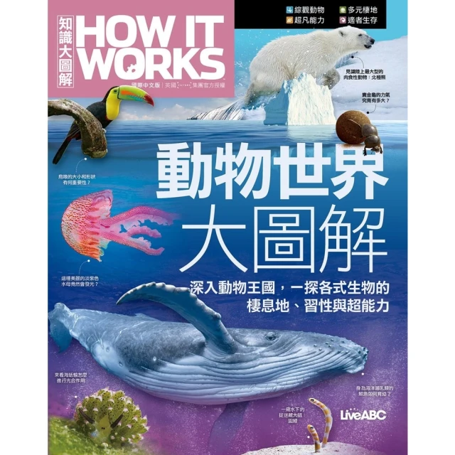 【MyBook】How It Works知識大圖解 動物世界大圖解(電子書)