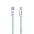 【YOMIX 優迷】1.5M USB-C to USB-C 60W編織快充充電傳輸線(筆電/Android/支援iphone15快充)