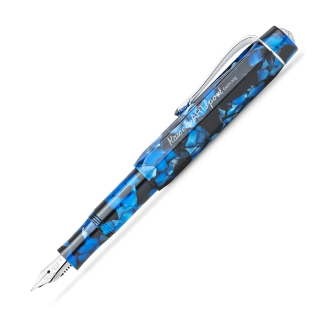 KAWECO Art sport Pebble Blue 鵝卵石藍 藝術系列鋼筆(Art sport)