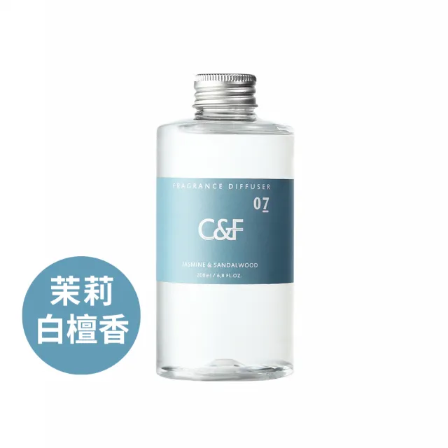 【C&F 香研所】花園、黑標香氛精油擴香組全系列買2送2超值組(擴香組*2+補充瓶200ml*2)