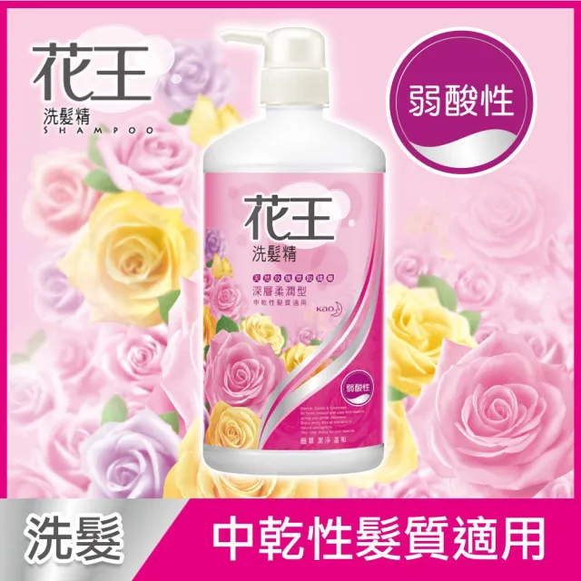 【Kao 花王】暢銷洗髮精/潤髮乳750ml x3入(多款任選)