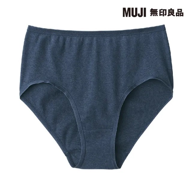 【MUJI 無印良品】女針織高腰內褲(共6色)