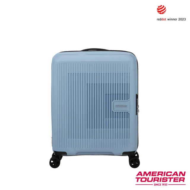 【AMERICAN TOURISTER 美國旅行者】20吋 AEROSTEP 立體漸層可擴充PP輕盈登機箱/行李箱(多色可選)