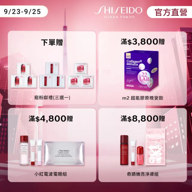 【SHISEIDO 資生堂國際櫃】激抗痕亮采緊緻露150ml 輕盈/豐潤 任選(白金水/5G保濕水精華/化妝水/臉部保養)