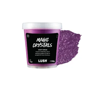 【LUSH 嵐舒】魔法水晶磨砂沐浴露  300g(沐浴露/磨砂/去角質/薄荷)