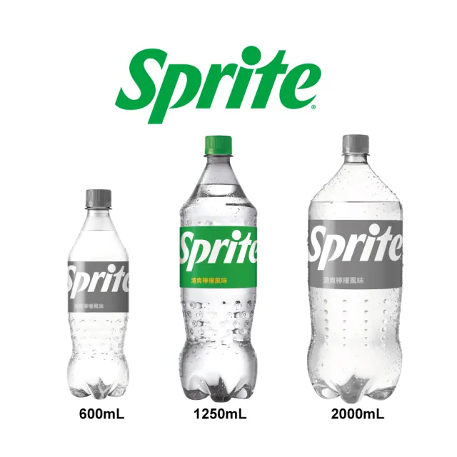 【Sprite 雪碧】寶特瓶 1.25L x12入/箱