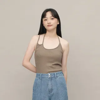 【plain-me】加購-SAAKO 綁帶bra top背心 SAA0020-241(女款 共3色 背心 無袖上衣 Bra Top)