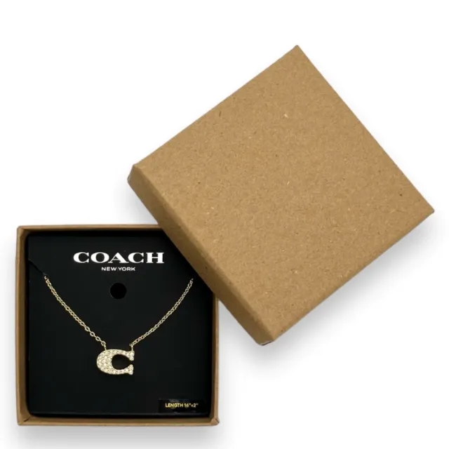 【COACH】經典三節可調 女生項鍊(Coach 女款 項鍊 飾品 多款可選)