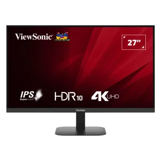 【ViewSonic 優派】VA2708-4K-MHD 27型 4K HDR廣視角螢幕(HDR10/內建喇叭/4ms)